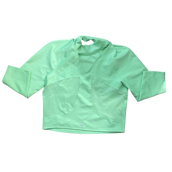 Alo Airlift Archer Fitted Long Sleeve Size Large NWOT - Picture 5 of 9